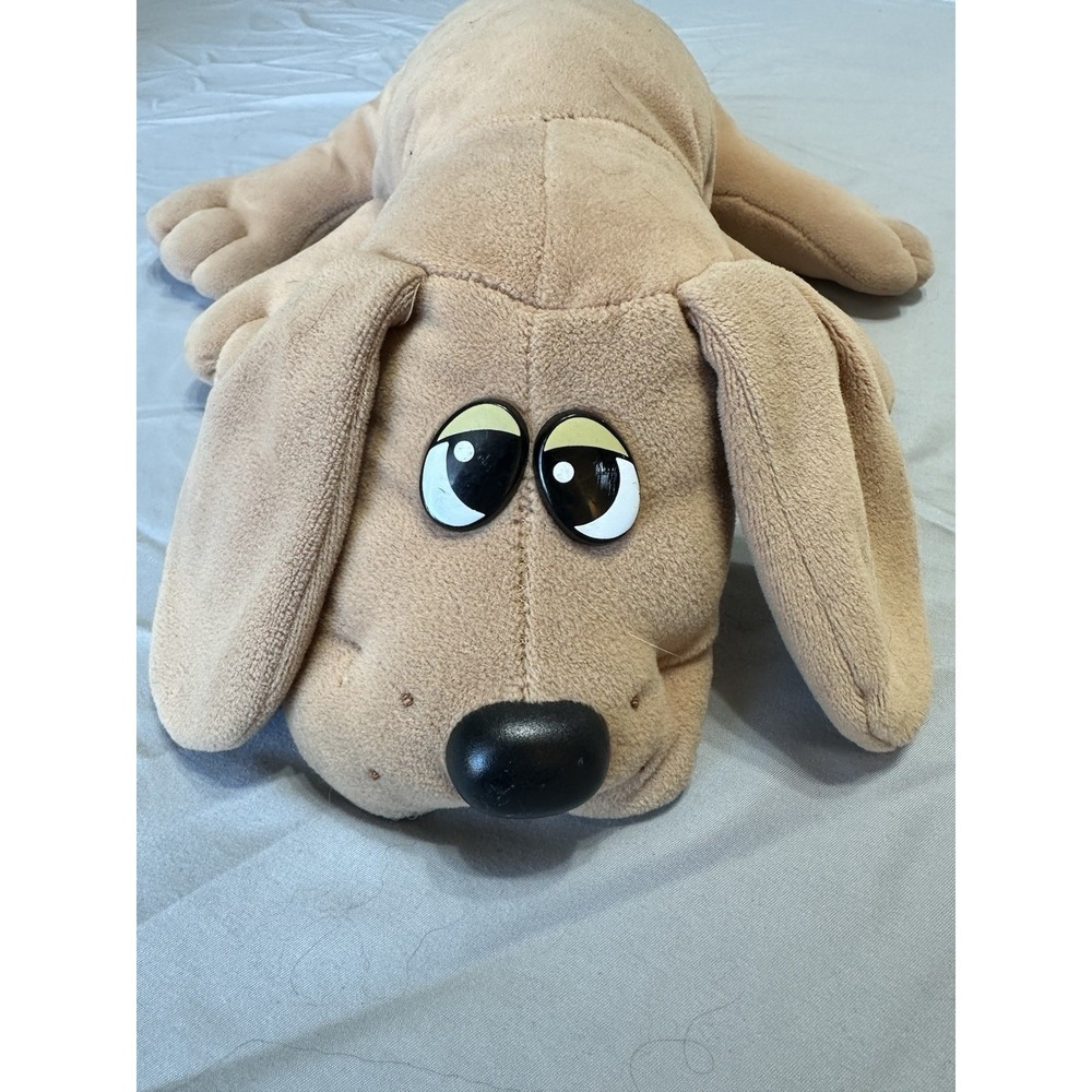 Vintage 1985 Tonka 18" Pound Puppies Solid Tan Puppy Dog